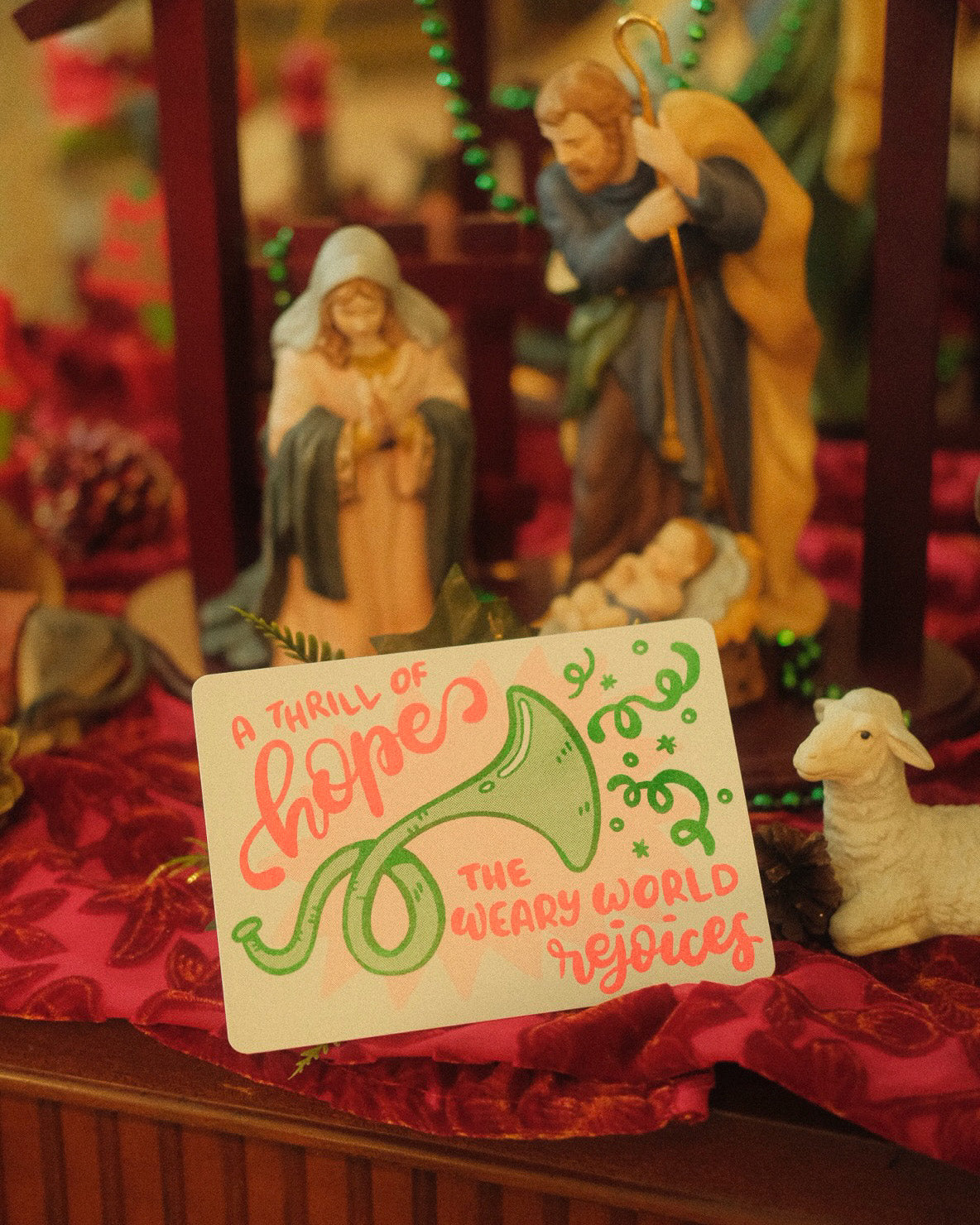A Thrill of Hope Postcard