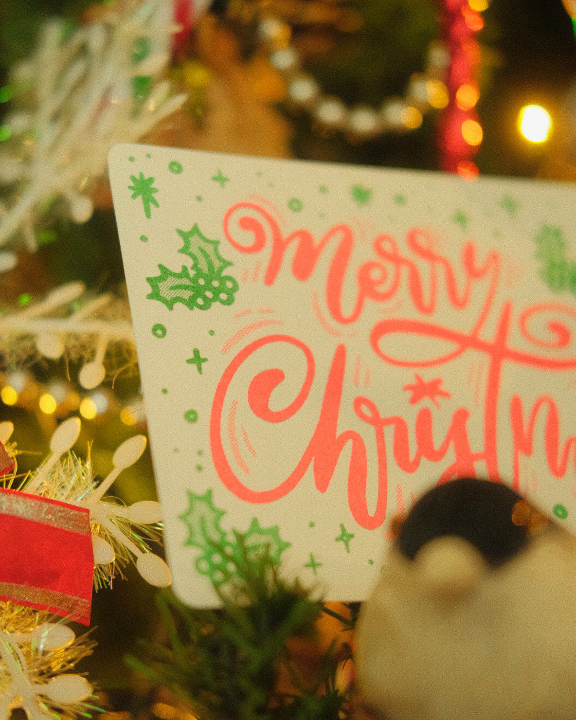 Merry Christmas Postcard