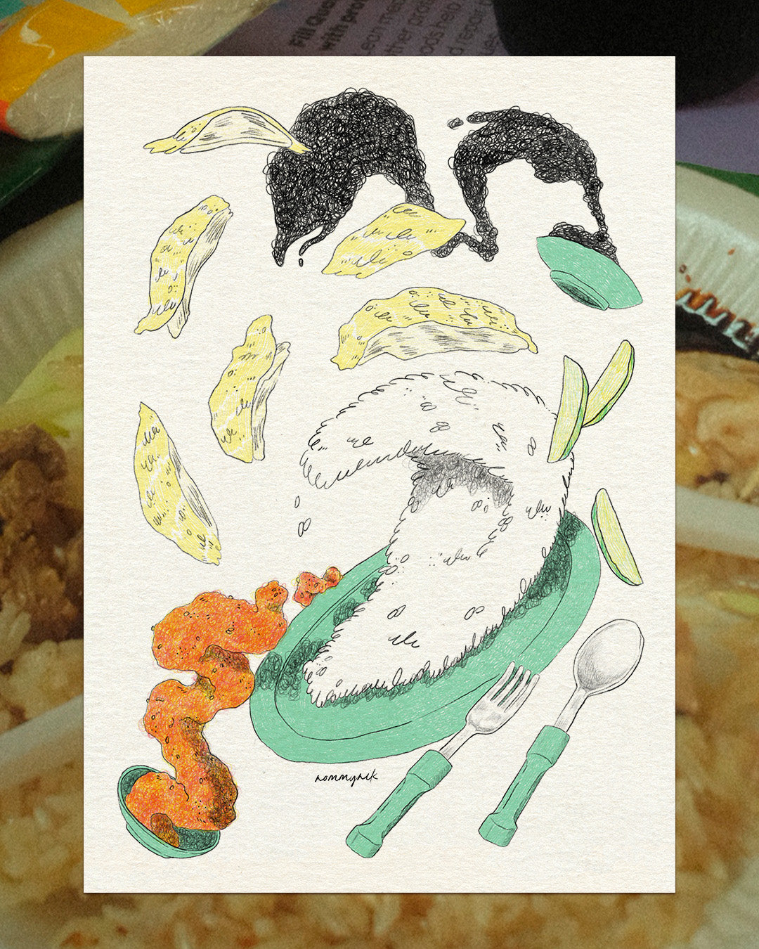 Chicken Rice Poster