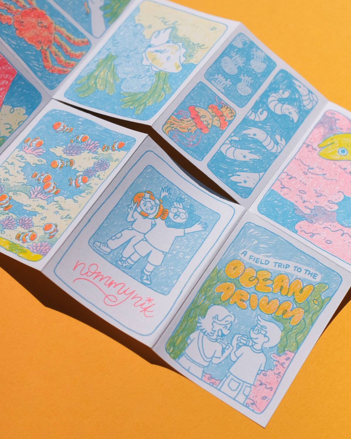 A Field Trip to the Oceanarium Zine